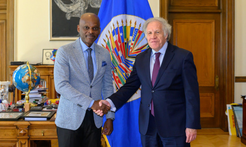 Luis Almagro a reçu mardi dernier à Washington le ministre des affaires étrangères. Prof Dussey s’est entretenu avec le secrétaire de l'OEA