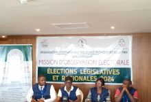 L’ONG Mouvement des Jeunes Promoteurs de la Paix (MJPP) a renforcé dimanche à Lomé les capacités de ses observateurs qui seront déployés sur le terrain