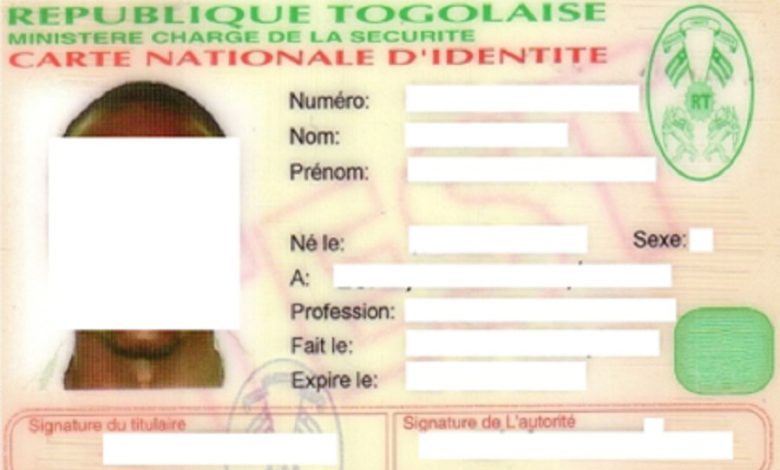La carte d'identité revêt une importance dans chaque pays. Au Togo, on établissement nécessite un certain nombre de documents et une quittance de 5 000 francs CFA payable au poste de commissariat